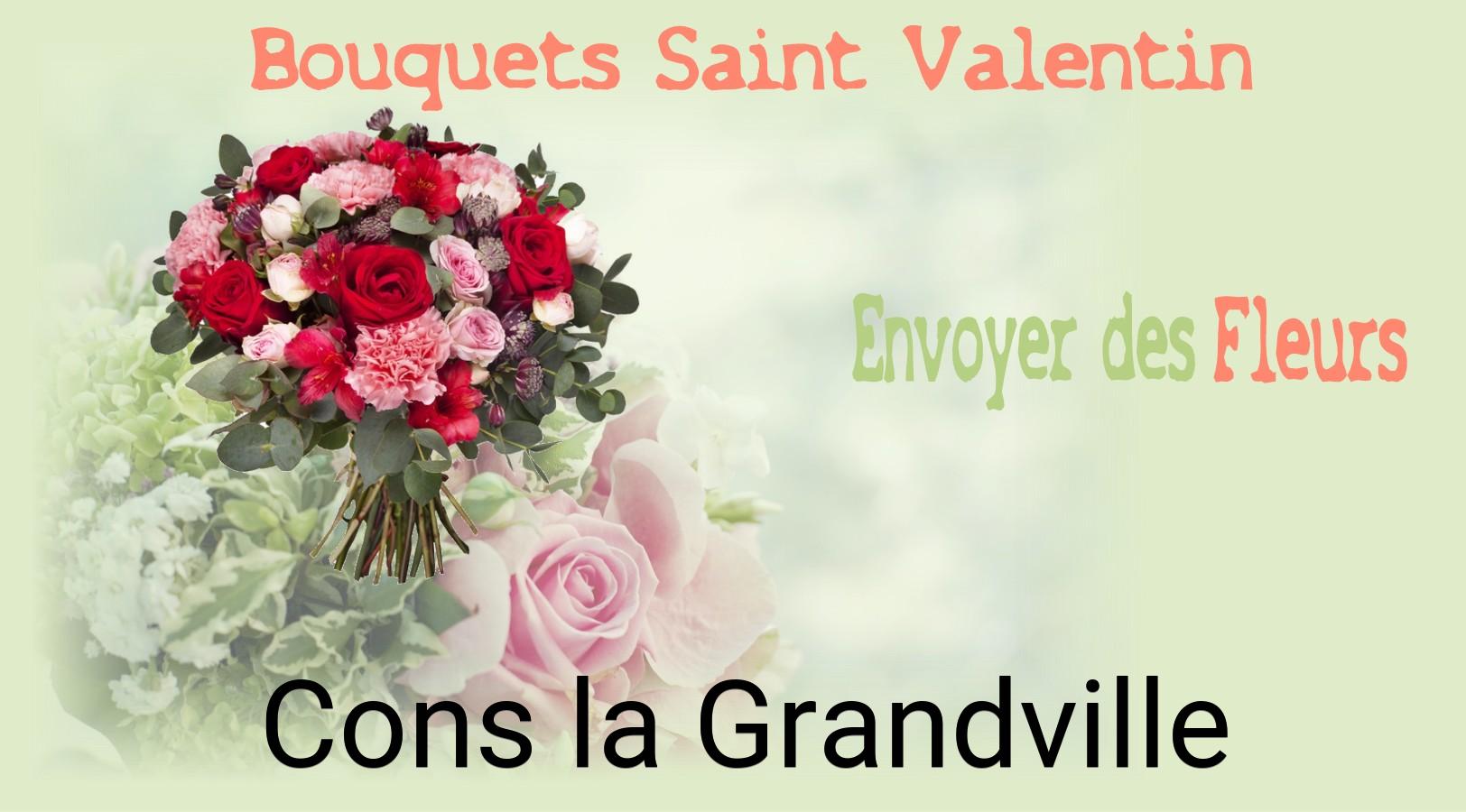 Roses de Saint-Valentin livrées à Cons-la-Grandville